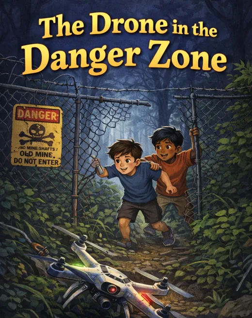 Book cover for The Drone in the Danger Zone