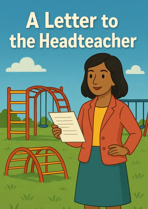 Book cover for A Letter to the Headteacher