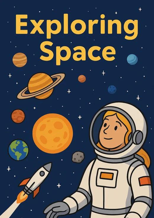 Book cover for Exploring Space