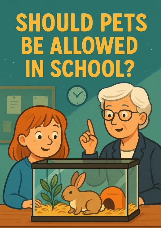 Book cover for Should Pets Be Allowed in School?