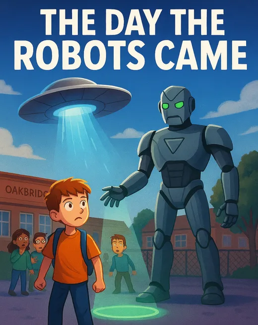 Book cover for The Day the Robots Came