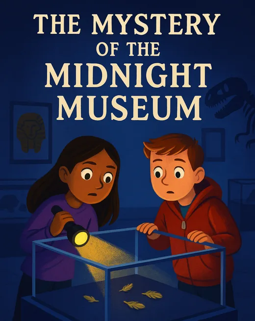 Book cover for The Mystery of the Midnight Museum