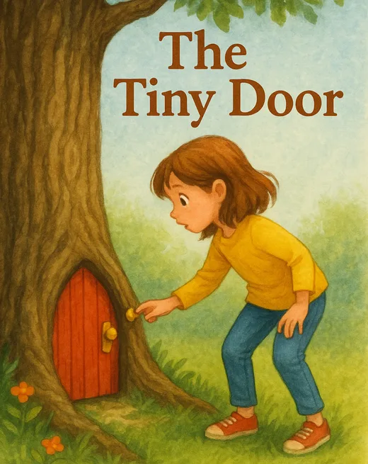 Book cover for The Tiny Door